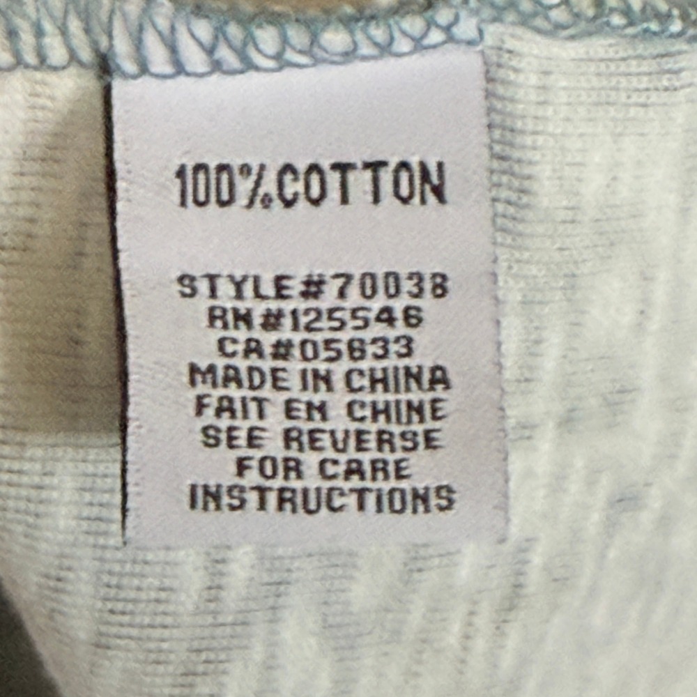Habitat Large Shirt Women Artsy Lagenlook Boho Slub Knit Relaxed Coastal Boho - Picture 7 of 7